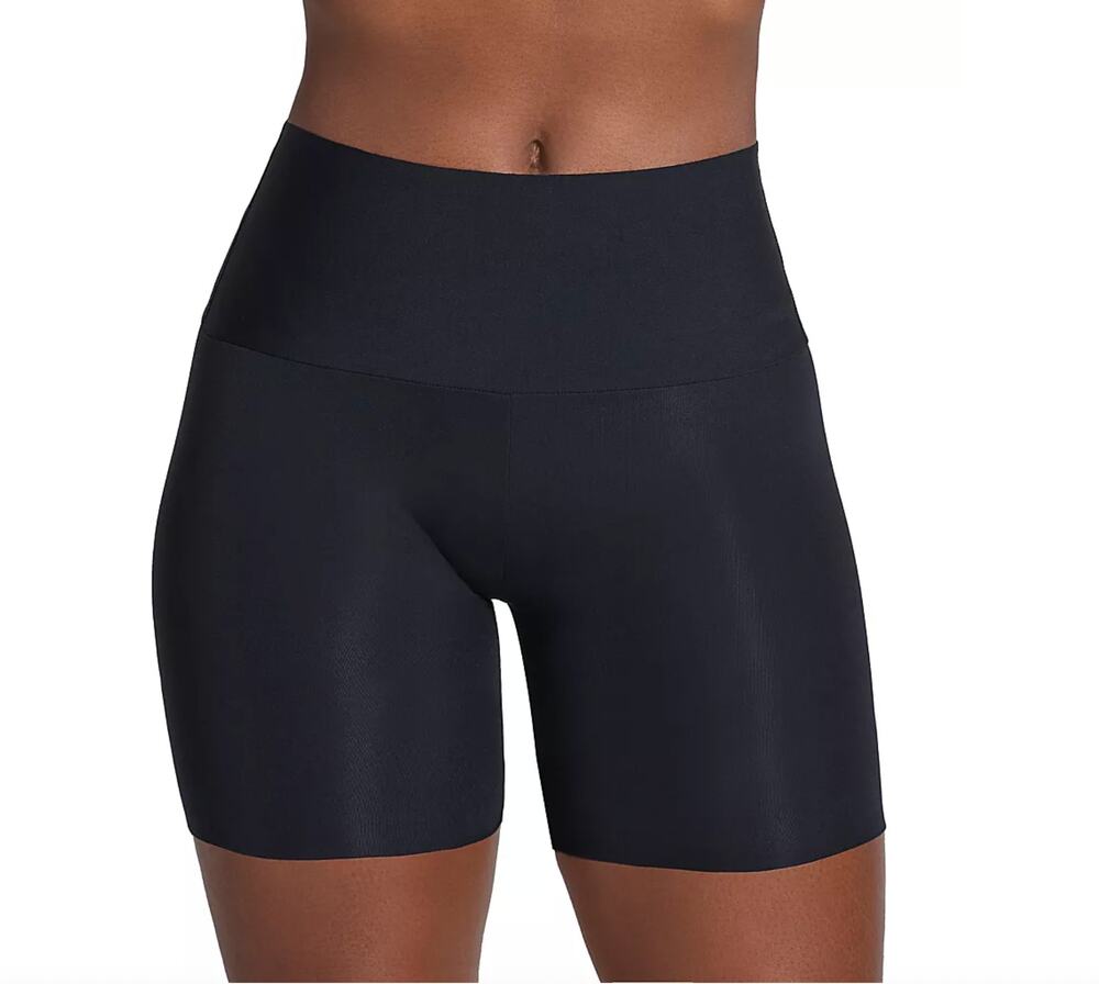 Leonisa Stay in Place Seamless Slip Shape Short Black Medium